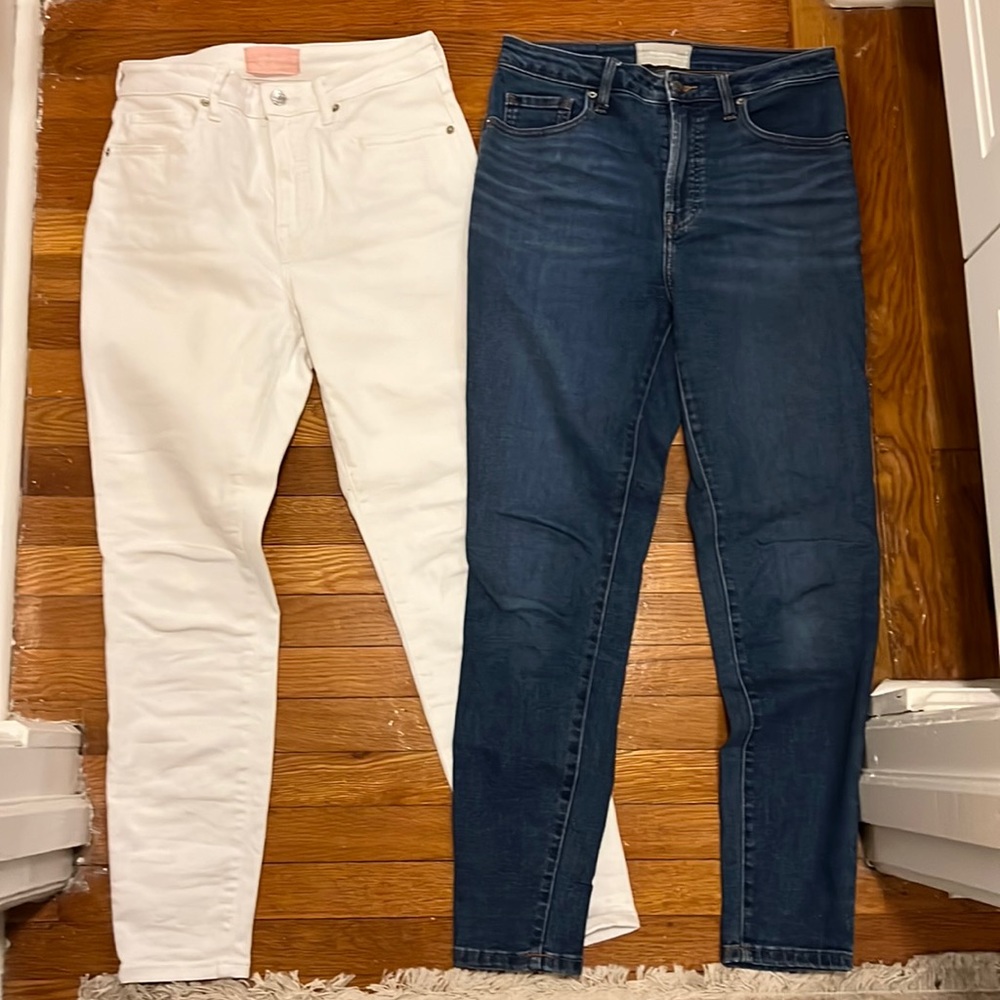 Everlane the curvy high-rise skinny Jean size 28 Regular